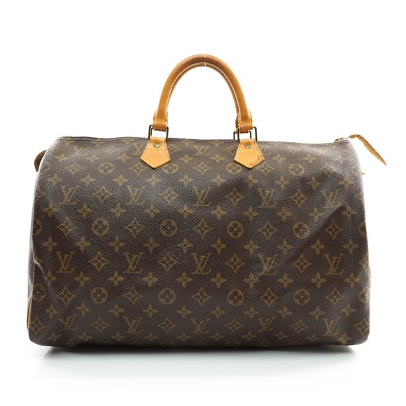 Auth Louis Vuitton Speedy 40 Hand Bag #8019L35